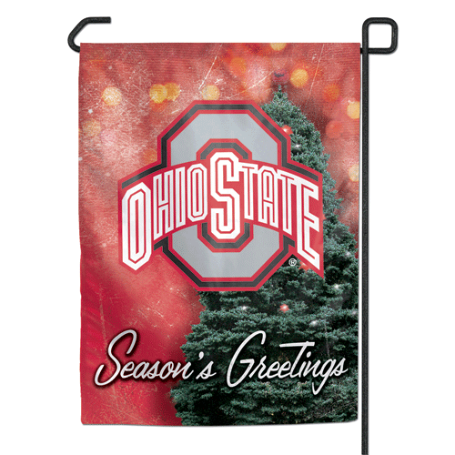 Ohio State University 12"X18" Garden Flag
