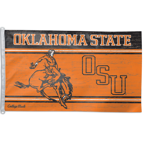 Oklahoma State College Vault 3x5' Flag