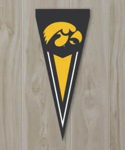 Iowa Yard Pennant 34"x14"