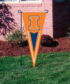 Illinois Yard Pennat 34"x14"