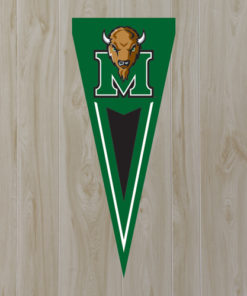Marshall Yard Pennat 34"x14"