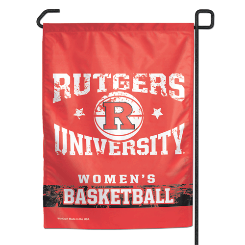Rutgers 12"X18" Garden Flag