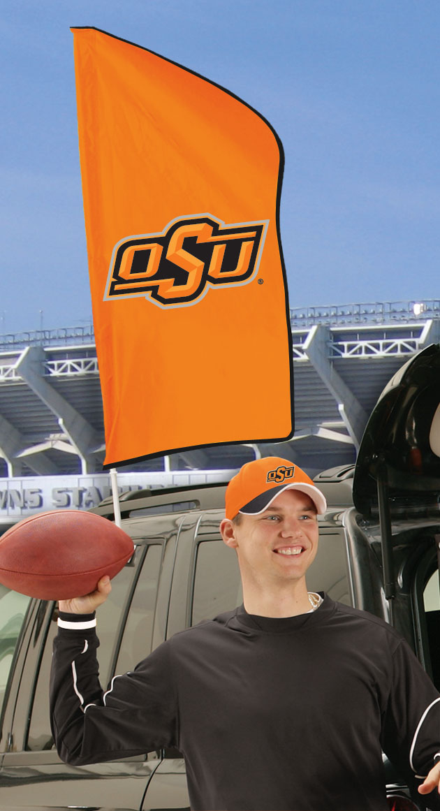 Oklahoma State Tailgate Flag 42"x20"