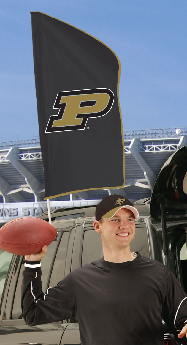 Purdue Tailgate Flag 42"x20"
