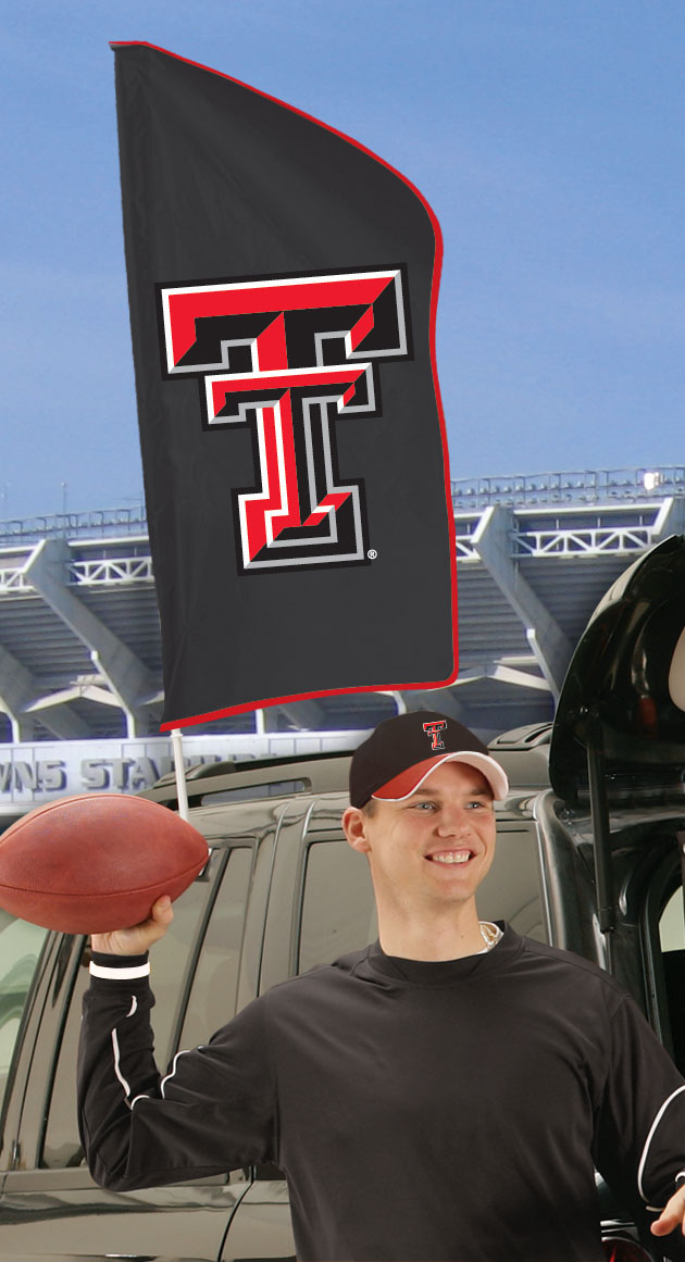 Texas Tech Tailgate Flag 42"x20"