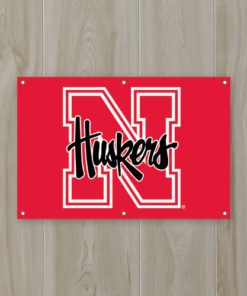 Nebraska Fan Banner 2'x3'
