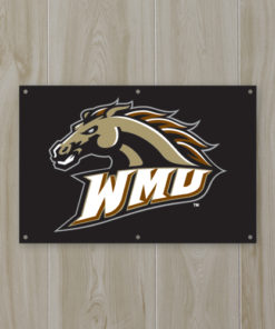 Western Michigan Fan Banner 2'x3'