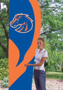 Boise State Tall Flag 8.5'x2.5'