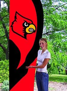 Louisville Tall Flag 8.5'x2.5'