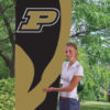 Purdue Tall Flag 8.5'x2.5' Kit