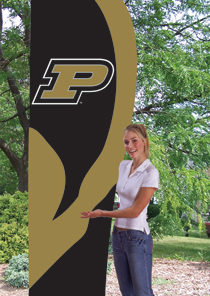 Purdue Tall Flag 8.5'x2.5' Kit
