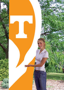 University of Tennessee Tall Flag 8.5'x2.5'