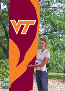 Virginia Tech Tall Flag 8.5'x2.5'