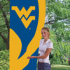 West Virginia Mountaineers Tall Team Flag Kit with Pole