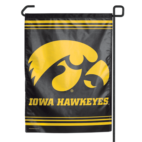 University of Iowa 12"X18" Garden Flag