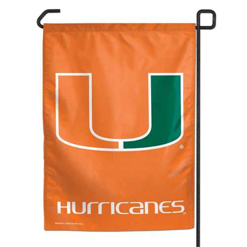 University of Miami (Florida) 11"X15" Garden Flag