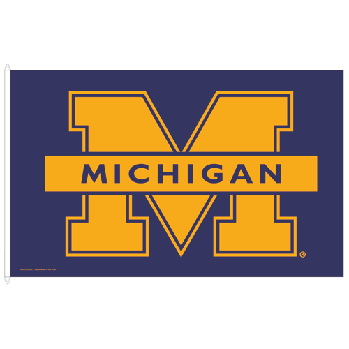 University of Michigan 3x5' Flag