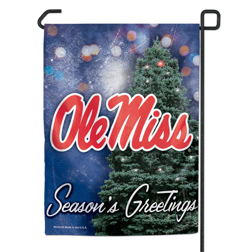 University of Mississippi 11"X15" Garden Flag