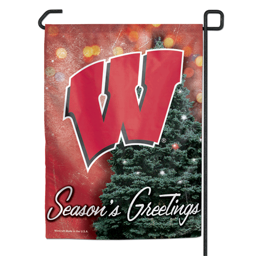 University of Wisconsin 11"X15" Garden Flag