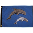Dolphin 12"X18" Nylon D/S
