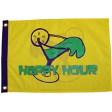 Happy Hour Margarita 12"X18" Nylon D/S
