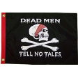 Dead Men Tell No Tales 12"X18" Nylon D/S