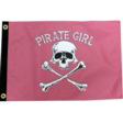 Pirate Girl 12"X18" Nylon D/S