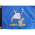 Happy Hour Bubbles 12"X18" Nylon D/S