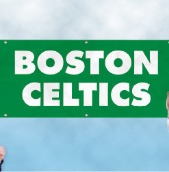 Boston Celtics 8'x2' Giant Banner