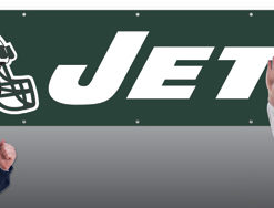 8'x2' Jets Applique Banner