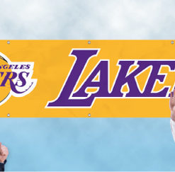 8'x2' Los Angeles Lakers Giant Banner