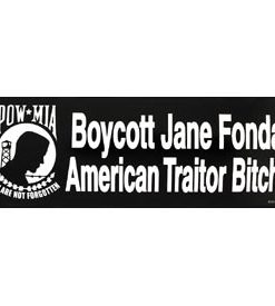 Boycott Traitor Bitch Bumper Sticker