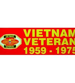 Viet Vet 59-75 Bumper Sticker