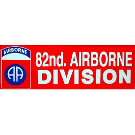 82nd Airborne Bumper Sticker