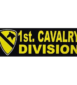 1st Cavalry Bumper Sticker