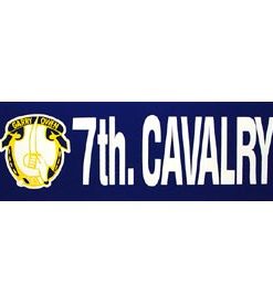 7th Cavalry Bumper Sticker