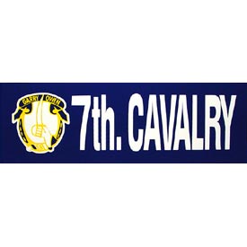 7th Cavalry Bumper Sticker