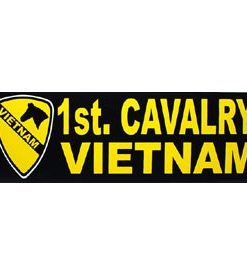 Viet - 1st Cavalry Bumper Sticker
