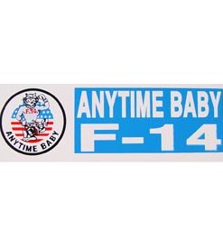 Anytime Baby Bumper Sticker