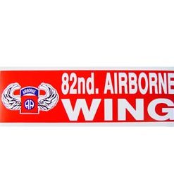 82nd AB Wing Bumper Sticker