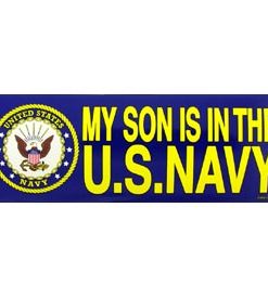 Son in the Navy Bumper Sticker