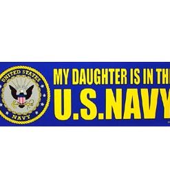 Daughter in the Navy Bumper Sticker