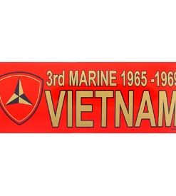 Viet - 3rd Marine 65-69 Bumper Sticker