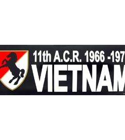 Viet 11th ACR 66-71 Bumper Sticker