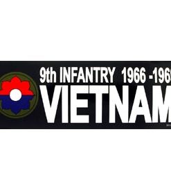 Viet 9th Inf 66-69 Bumper Sticker