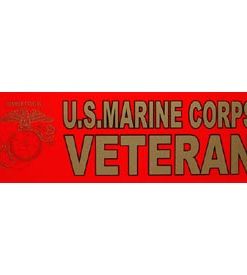 US Marines Veteran Bumper Sticker