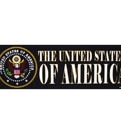 Seal of USA Bumper Sticker