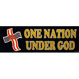 One Nation Bumper Sticker