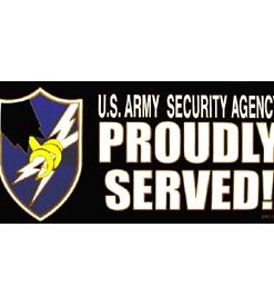 Army Security Bumper Sticker