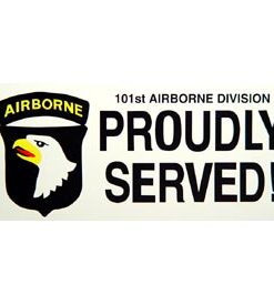 101st AB Div Bumper Sticker
